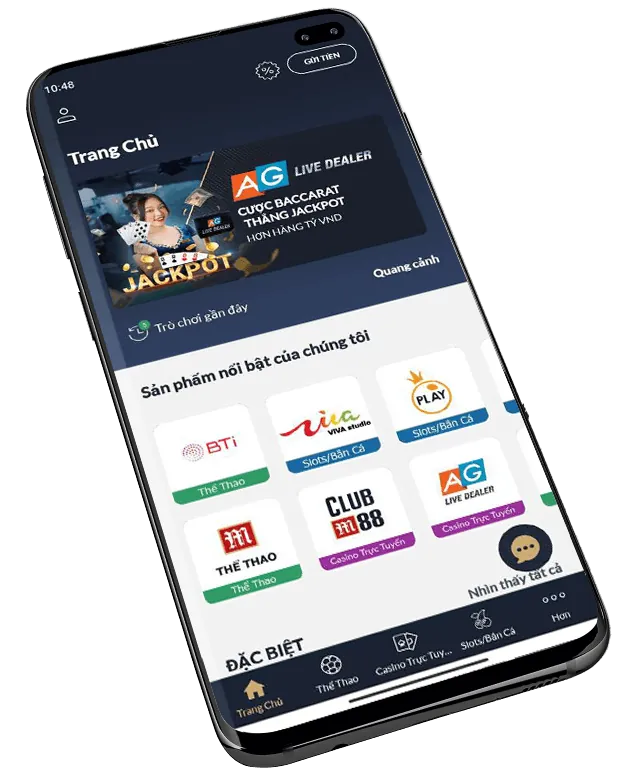Giao diện thân thiện của bongx9 app